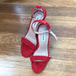 Red Steve Madden Heels